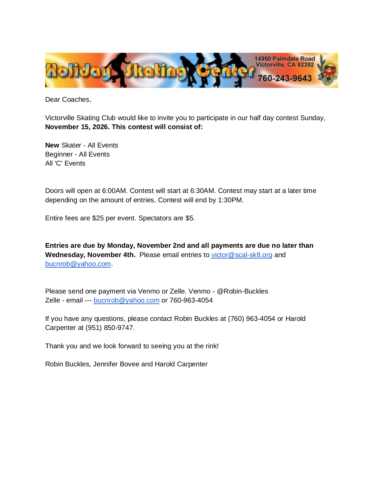 Click to view Invitation